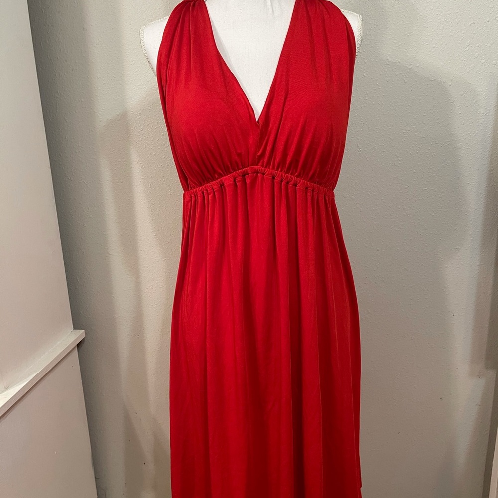 Millennium red dress